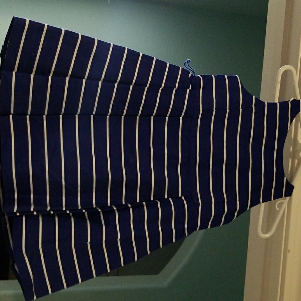 Polo Ralph Lauren dress navy and white